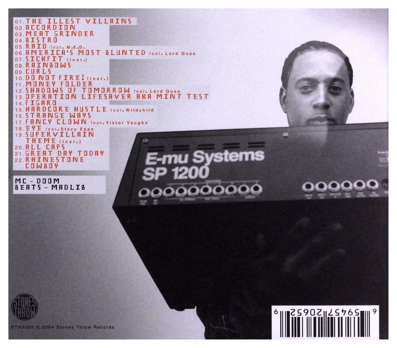 CD: Madvillainy - Stones Throw Records - Coletânea de Músicas